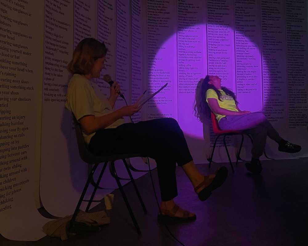 Reading at Two Walls